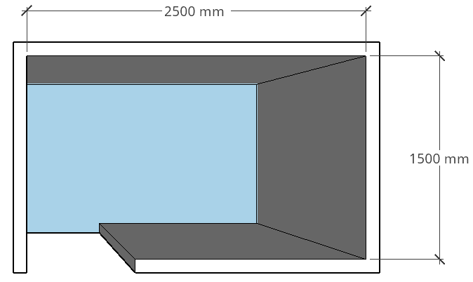 Bathroom Layout chosen for case study